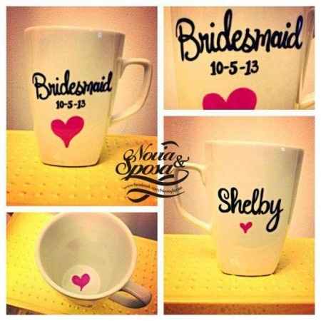 Regalo para damas de honor