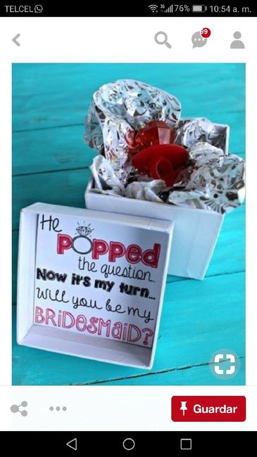  Quieres ser mi dama de honor ?? - 1