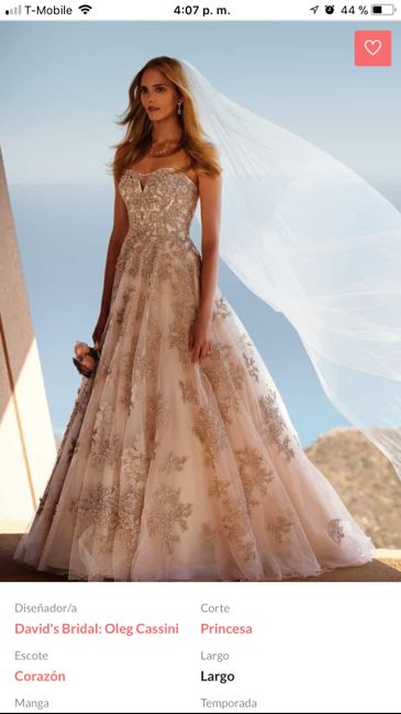 Cómo sera sus vestidos de novia - 1