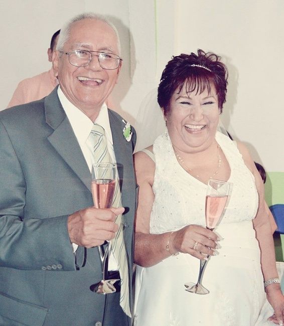 salud x los novios!