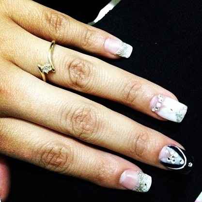 uñas novia 