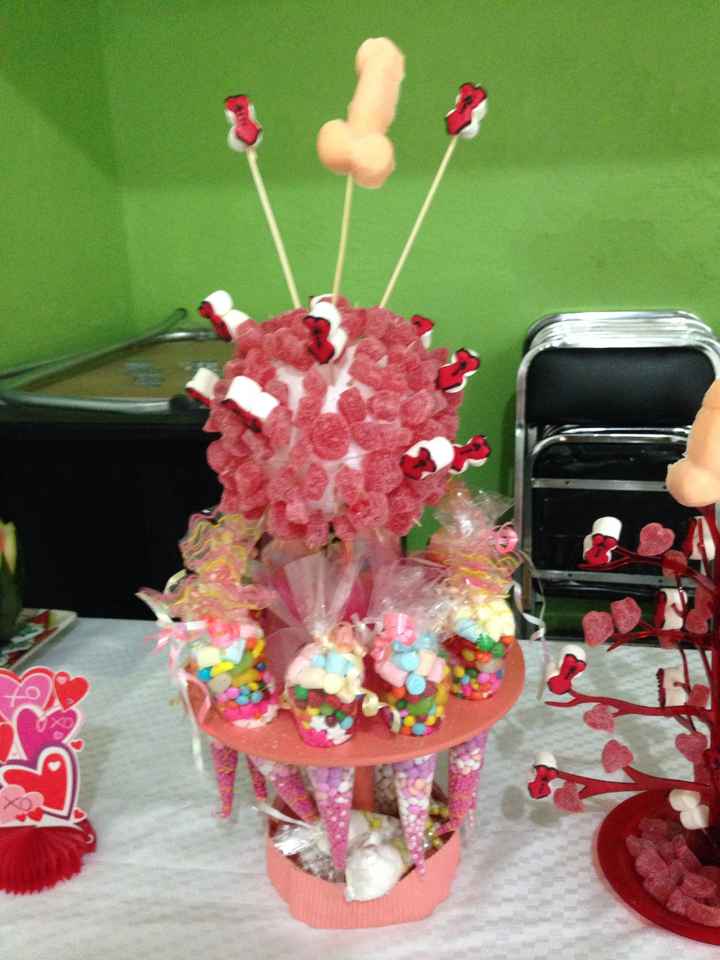 Decoración picarona de mi despedida de soltera