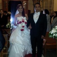 entrando a la iglesia