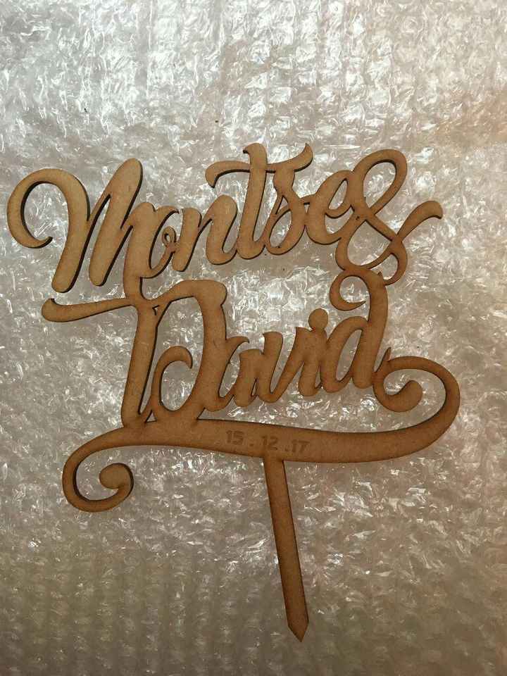  Mi cake topper 🤗😍 - 1