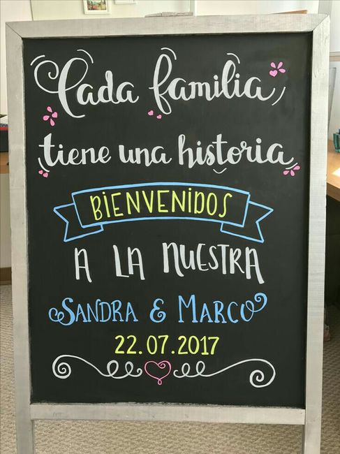 Letrero de bienvenida!! - 1