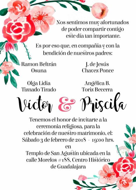 mis invitaciones !! super emocionada 