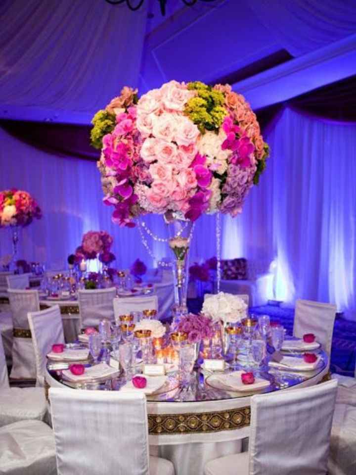 Opciones centros de mesa altos - 1