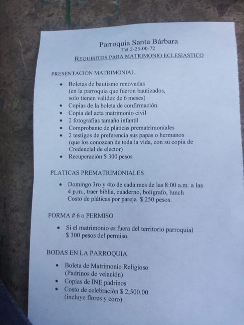 Papelería de iglesia - 1