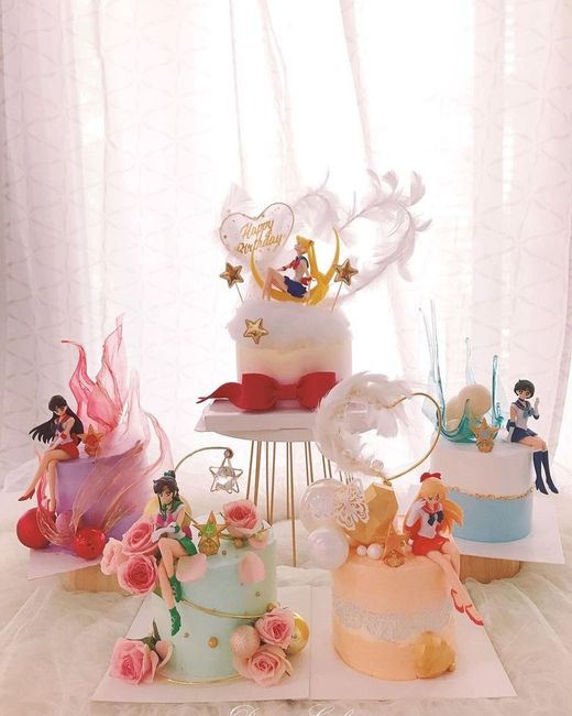 Pasteles temático Sailor Moon 2