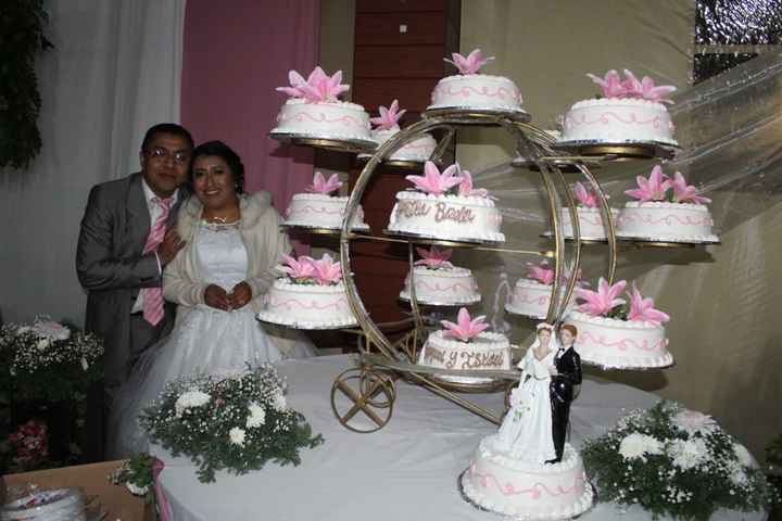 2 pasteles de boda con frutas. ¡Elige el tuyo! - 1