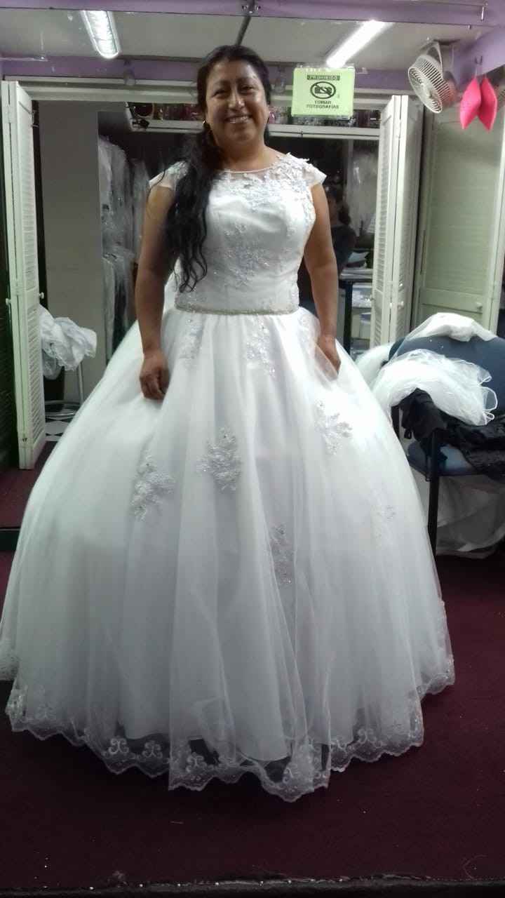 Costo del vestido - 1