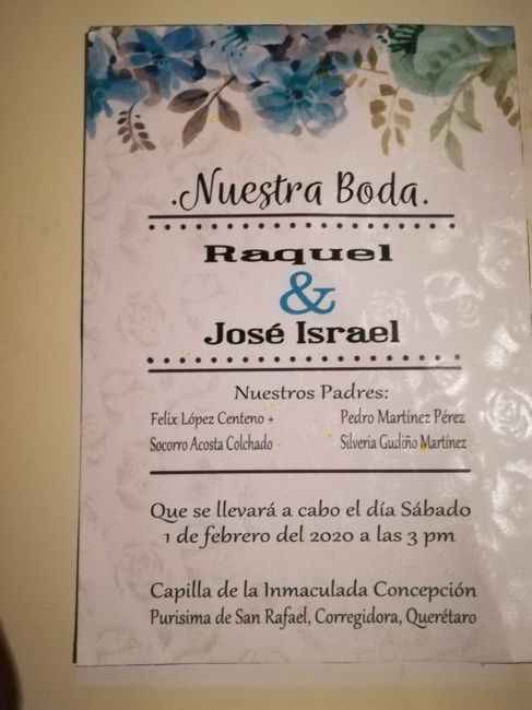 Reto a los novi@s de la comunidad a publicar sus invitaciones! - 1