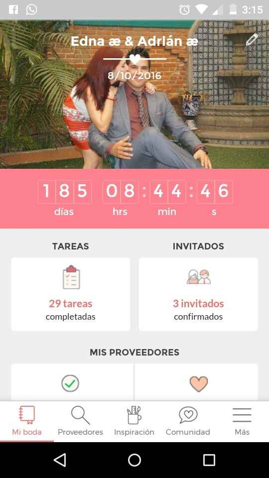 Mi contador ya bajo - 1