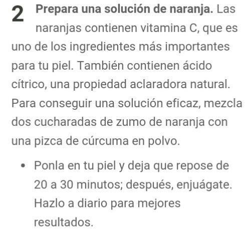 Aclarador natural para la piel!! tips!! - 2