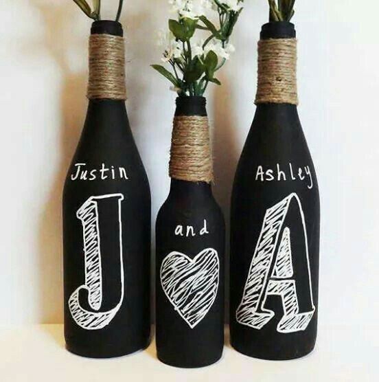 Botellas decoradas!!! - 9