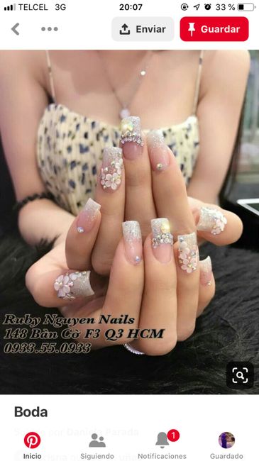 Uñas para novia 3