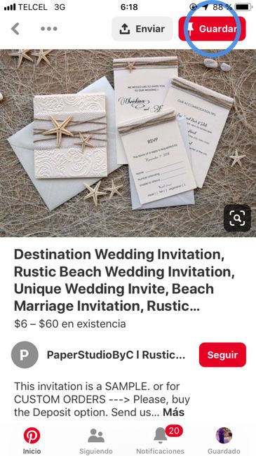 Ideas de invitaciones/ boda en la playa 42