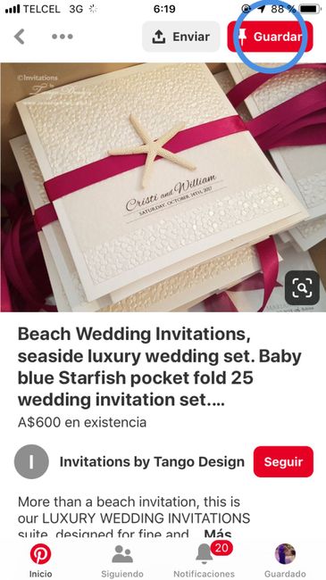 Ideas de invitaciones/ boda en la playa 44