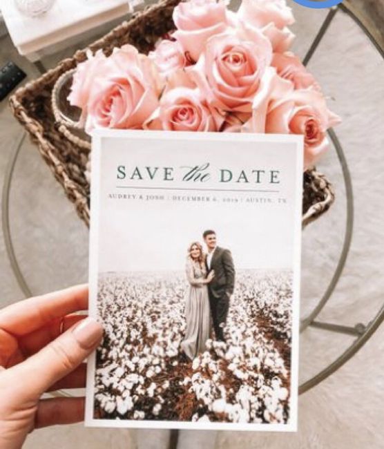 Ideas para el save the date 18