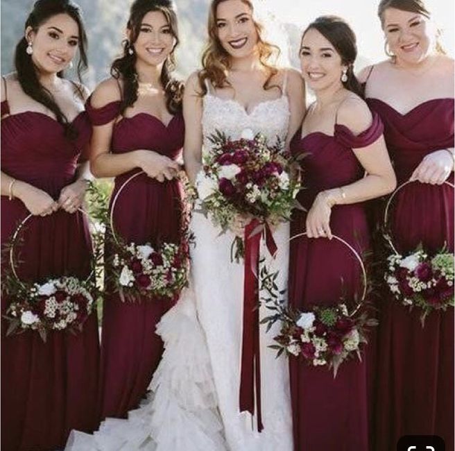 Ramo de las damas de honor 17