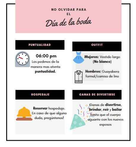Cosas que no deben de hacer los invitados a la boda - 1
