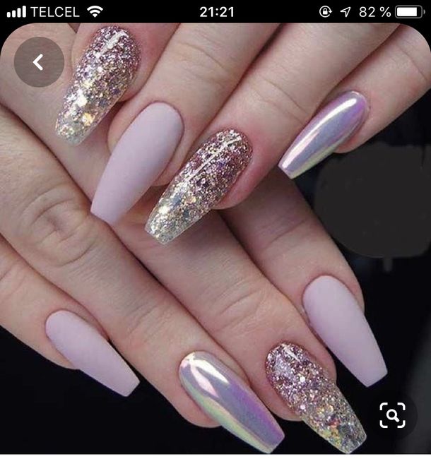 Uñas rosas para tu despedida de soltera 17