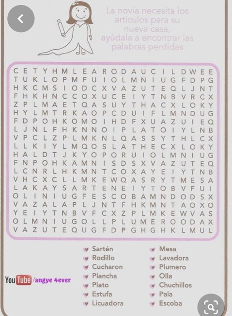 Ayuda con despedida de soltera! (la familiar jajaja) 3