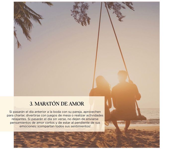 Consejos para el desestres previo a la boda 4