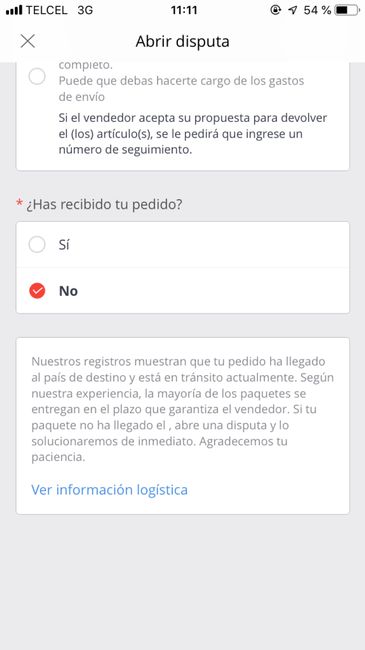 Aliexpress disputa! 3