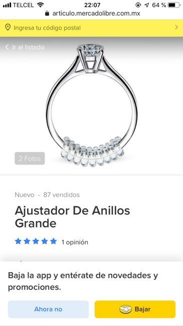 Anillo de compromiso 💍 1