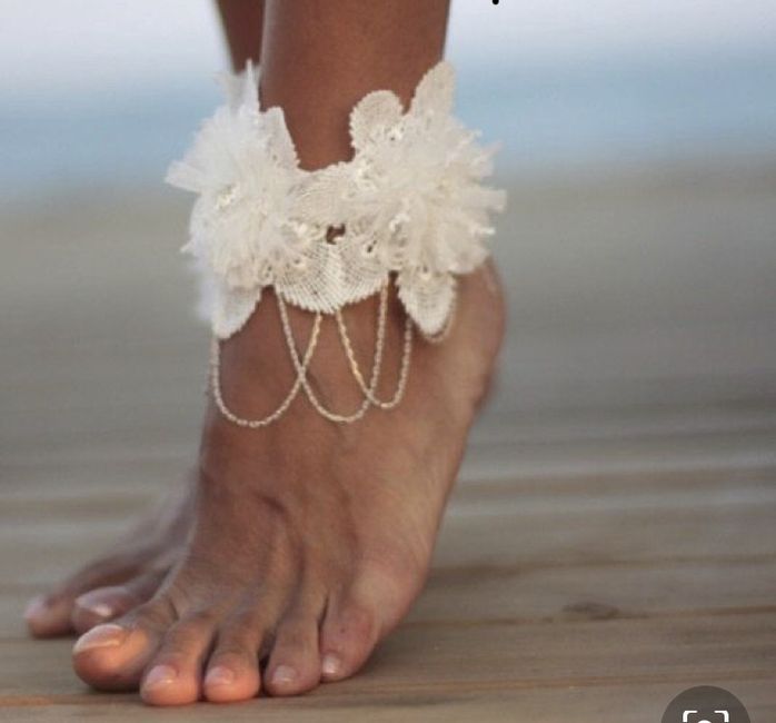 ¿Qué zapatos debe usar una novia en playa? 🤔 23