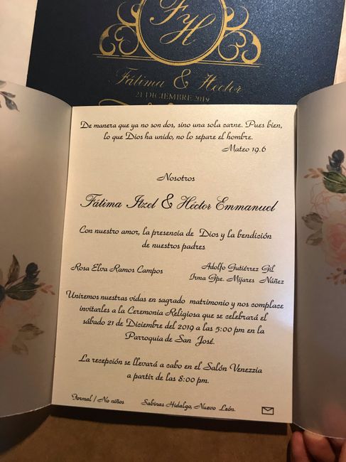 Frase para invitación 1