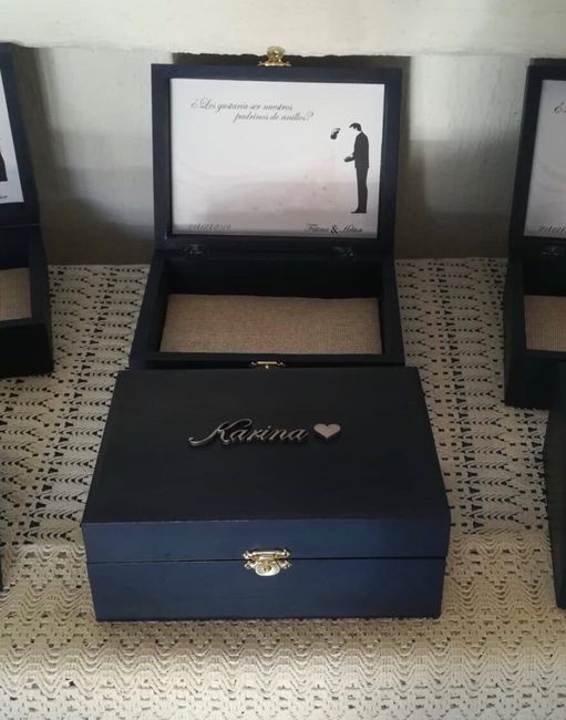 Invitaciones para padrinos y acompañantes 8