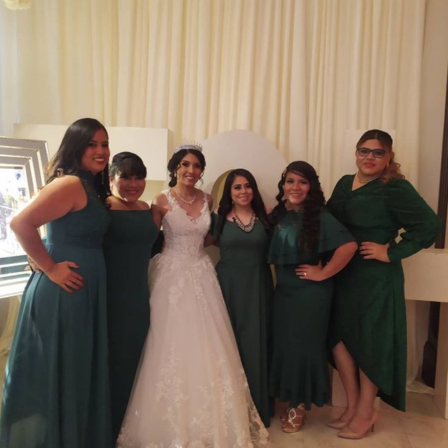 Vestido de damas en Monterrey 1