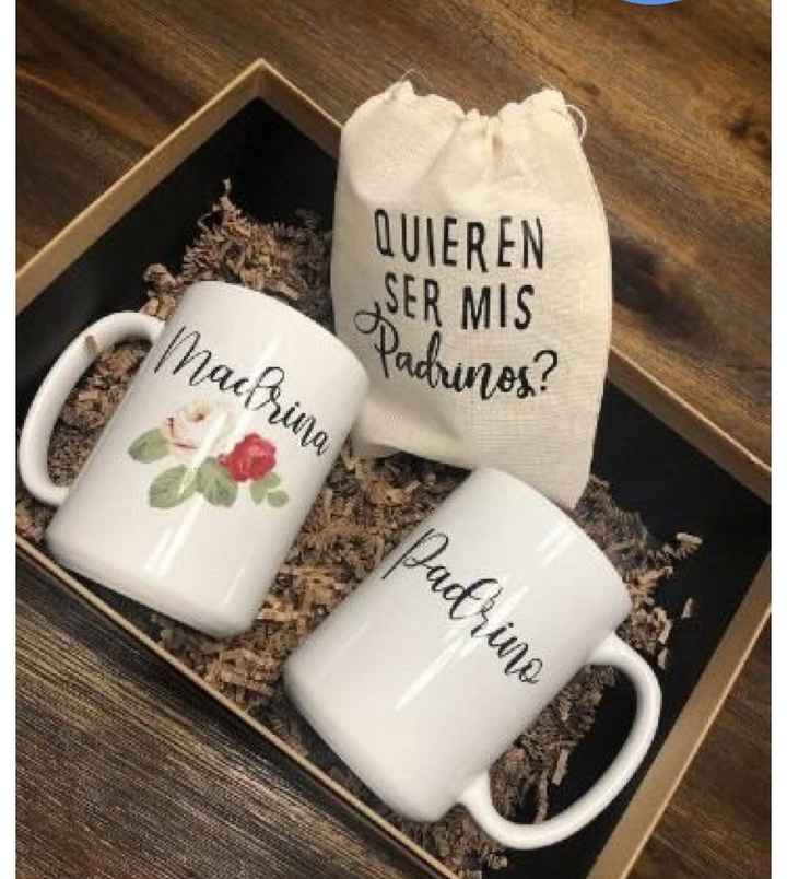 Ideas para regalar a padrinos - 2