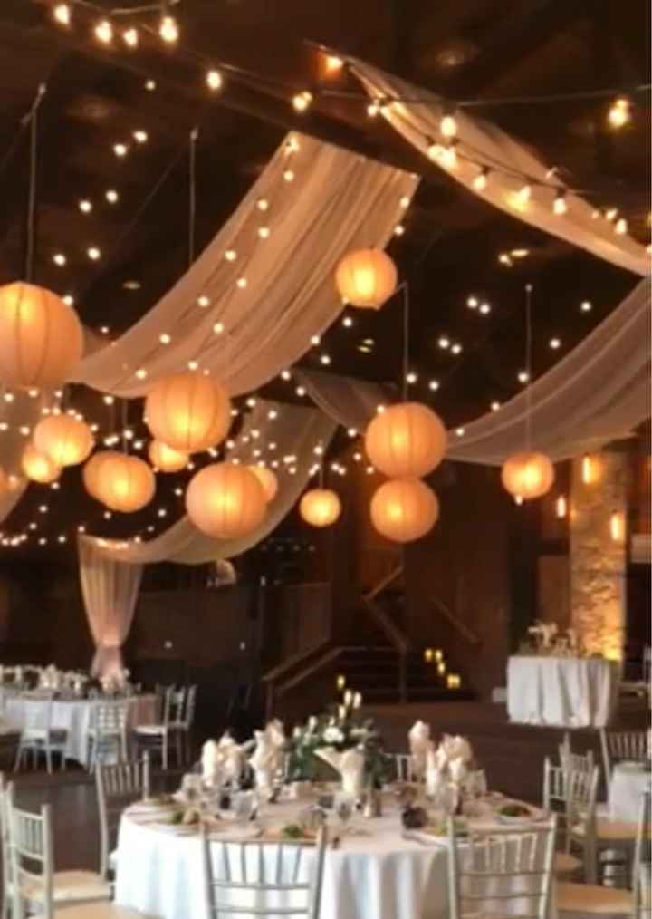Iluminación de boda en jardín - 2