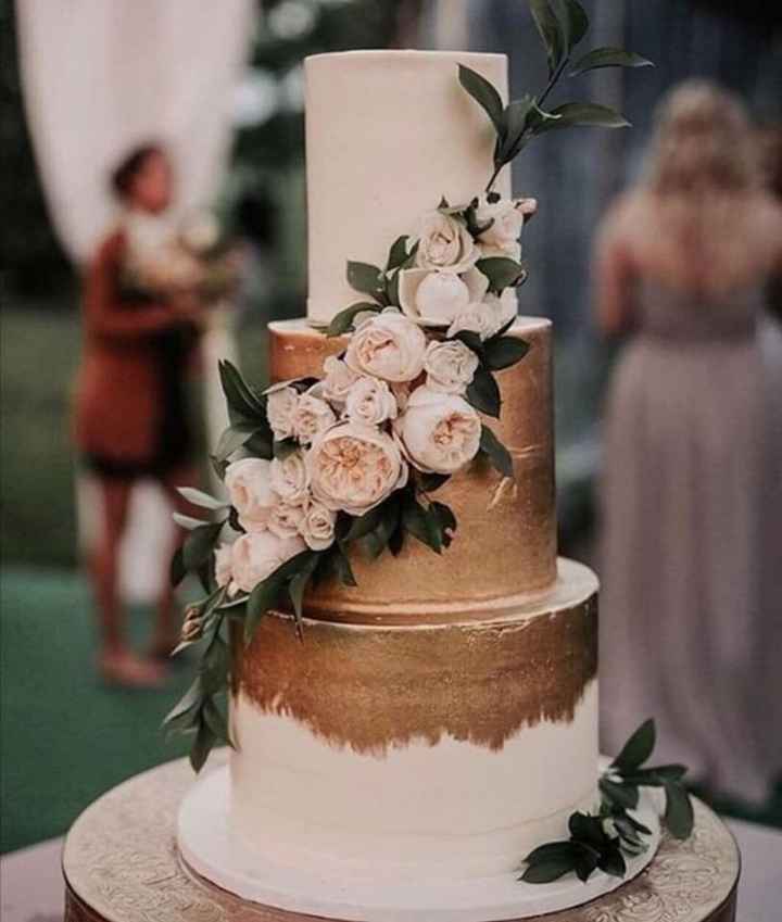 Pasteles de boda con flores - 5