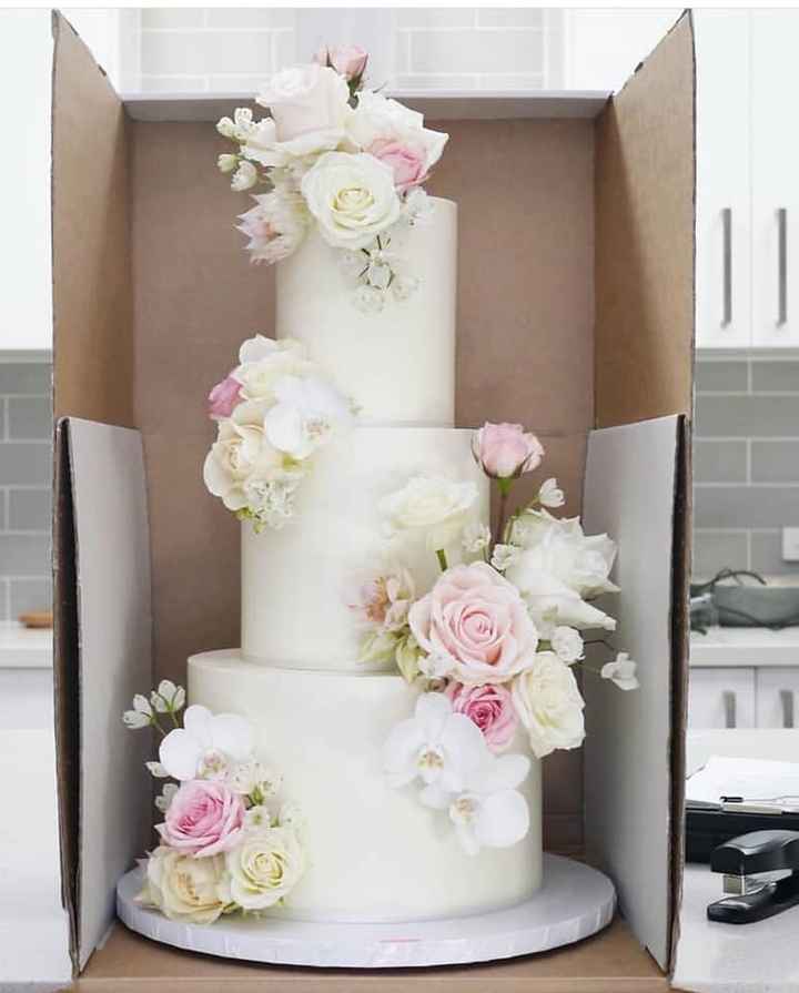 Pasteles de boda con flores - 7