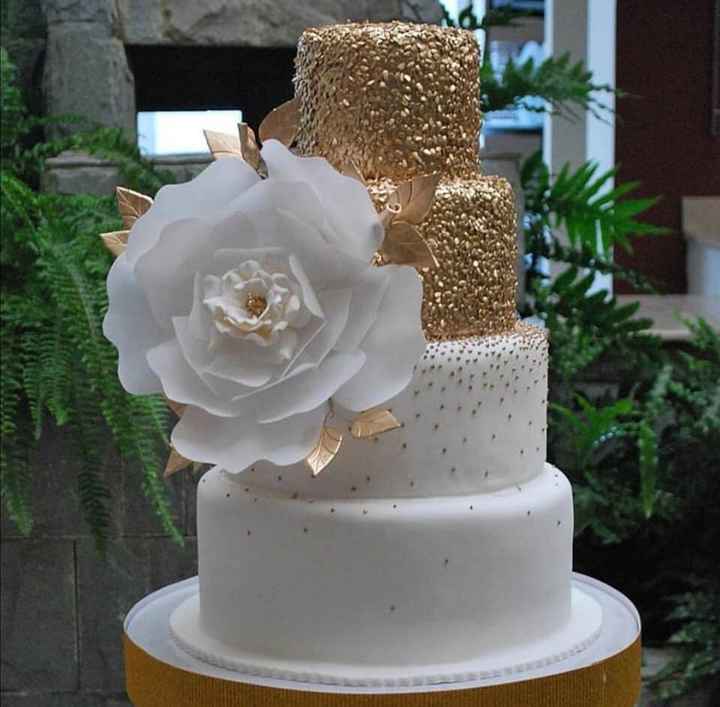 Pasteles de boda con flores - 9