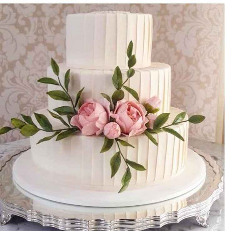 Pasteles de boda con flores - 14