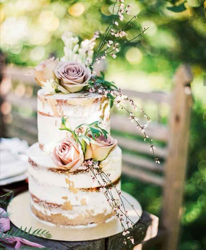 Pasteles de boda con flores - 20