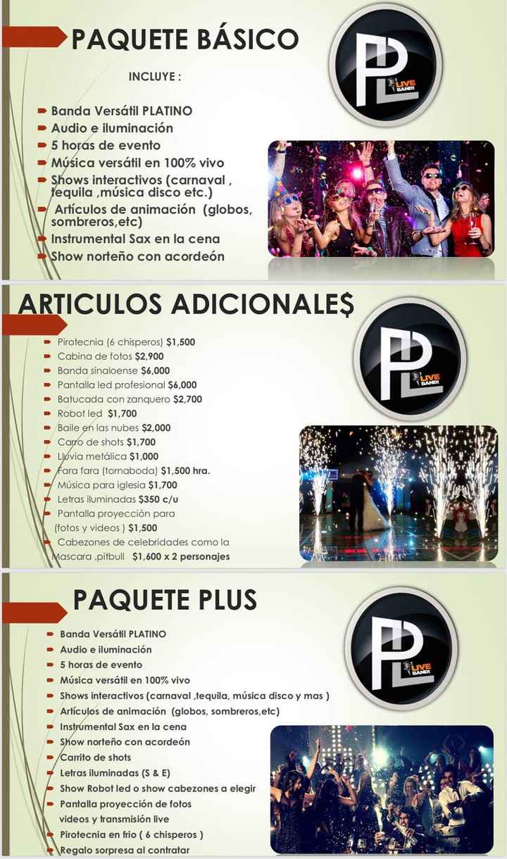 Proveedor de Dj, bandas o grupos musicales en Nuevo León - 1