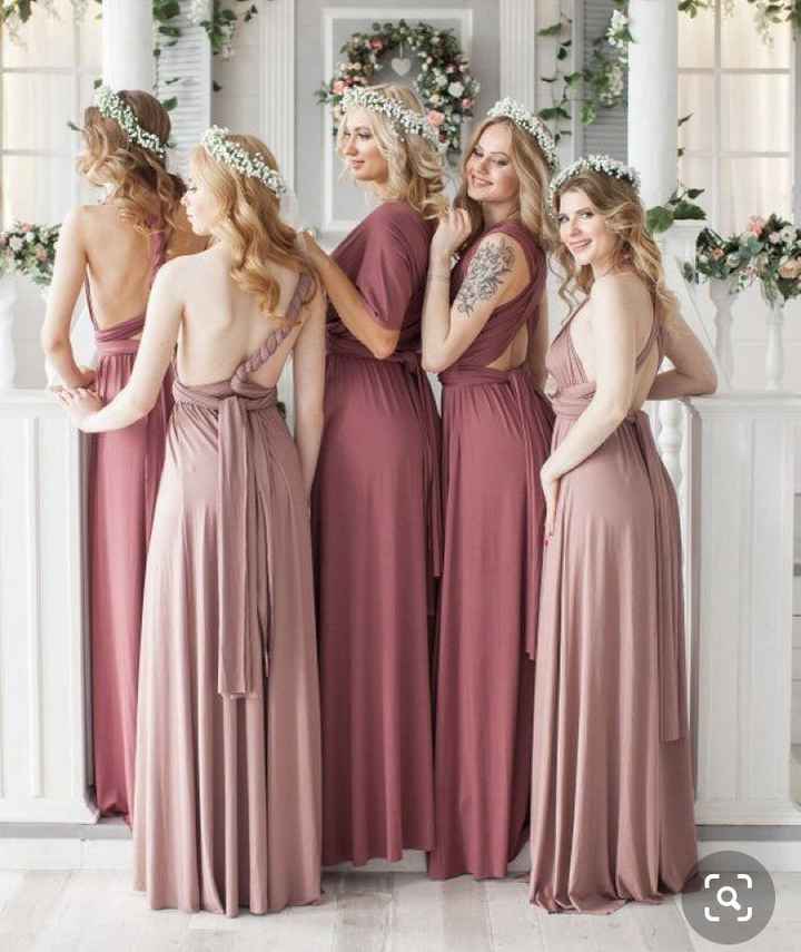 Vestidos Rosa palo - 1