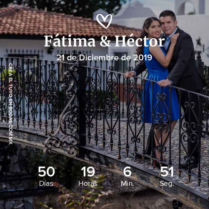 Contador a 50 días ! 😍 - 1