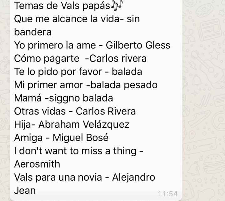 Baile con papá - 1