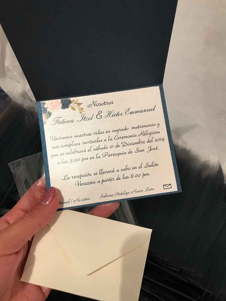 Presupuesto invitaciones? - 2