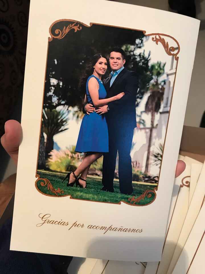 Invitaciones con fotografía - 1