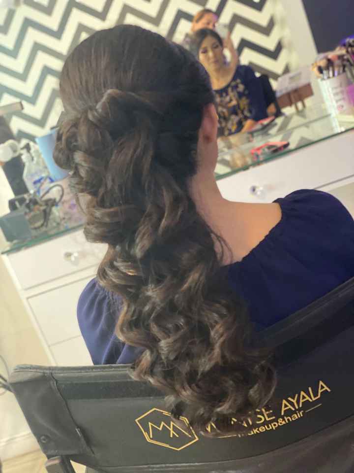 Peinado, paquillaje, velo, tocado etc. - 2