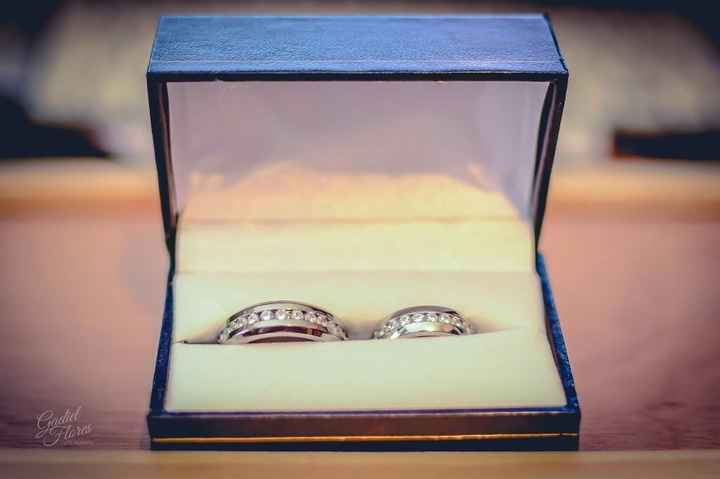 Ya tenemos anillos!!! nuestras argollas matrimoniales :) - 1