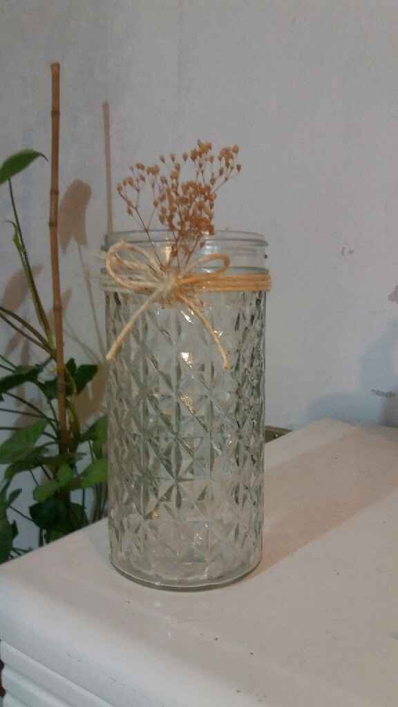 ¿¿¿que opción les gusta más??? centros de mesa hechos por mí. - 2